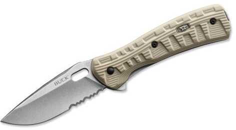 Buck Vantage Force Desert Tan Serrated Pro 0847TNX