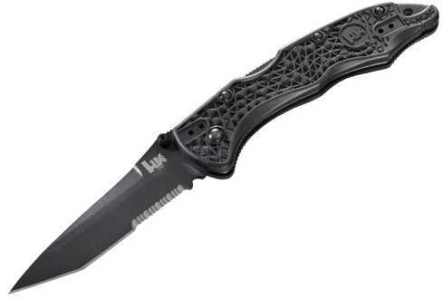 HK Tanto Pika Folding Lock Back Knife, Black Md: 14452SBK