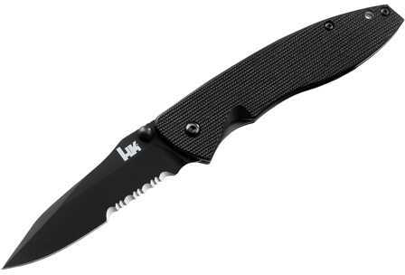 HK Nitrous Blitz Folding Combo Edge Knife, Black Md: 14460SBT