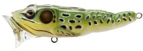 Koppers Livetarget Frog Popper 2 1/2" 1/4Oz Green/Yellow