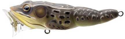 Koppers Livetarget Frog Popper 2 1/2" 1/4Oz Tan/ Brown