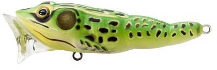 Koppers LiveTarget Frog Popper 2 1/2" 1/4Oz Flourescent Green/Yellow