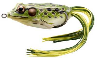 Koppers LiveTarget Frog Hollow Body 1/4Oz Green/Yellow