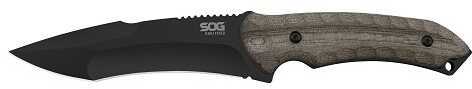 SOG KiKu - Small Fixed Blade Black TiNi - Ku-2002