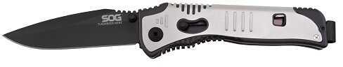 SOG Flashback Mini - Black TiNi Folder - Sat102-CP