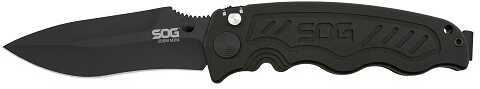 SOG Zoom Mini - Aluminum Black TiNi Folder - ZM1002-CP