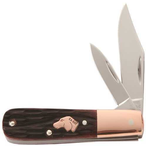 Ka-Bar Coppersmith Wharncliffe Barlow 2 Blade Folding Knife