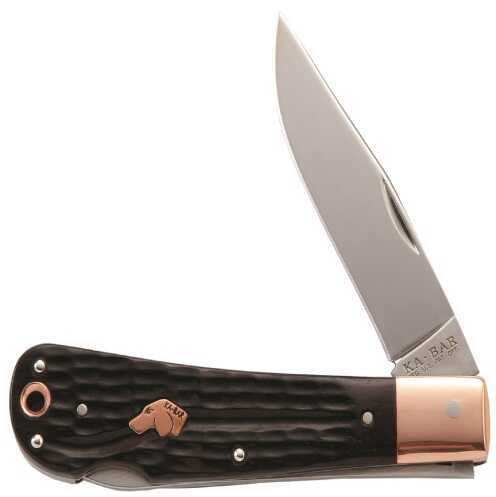 Ka-Bar Dog's Head Coppersmith Lockback Folding Knife