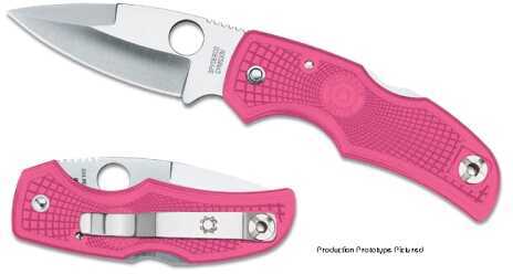 Spyderco Native Lightweight Pink FRN Plainedge C41PPN