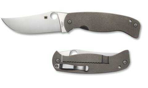 Spyderco- K-2 Titanium Folding Knife Md: C185Tip