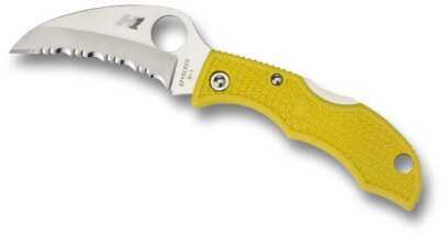 Spyderco Ladybug3 Yellow FRN H-1 Hawkbill LYLS3HB