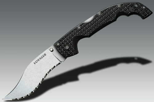 Cold Steel Voyager Vaquero 5.5 Inch Serrated Edge Folding Knife Md: 29TXCVS