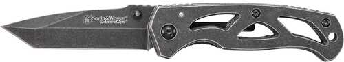 Smith & Wesson CK404 Folder 2.75 in Black Blade Stainless Handle