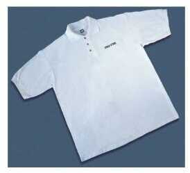 Cold Steel White Polo Shirt Medium