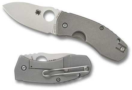 Spyderco Techno Titanium XHP Plainedge Knife