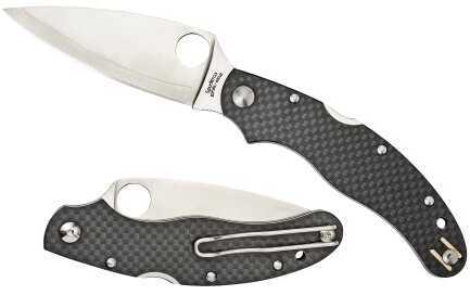 Spyderco Caly 3.5 Carbon Fiber ZDP-189 PlainEdge