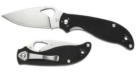 Spyderco Raven 2 Folding Knife With 3.33" Plain Edge Blade