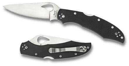 Spyderco Cara 2 Folding Knife W/ 3.75" Plain Edge Blade