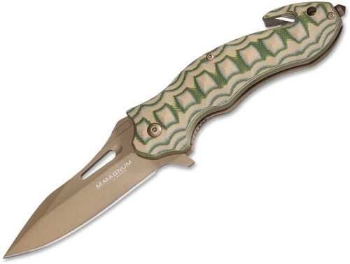 Magnum Delta Romeo Folding Knife-3.38in Blade-Two Toned Handle