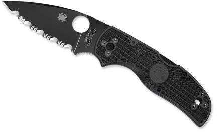 Spyderco Native 5 Lightweight-3.1in Blk Blde-CombinationEdge