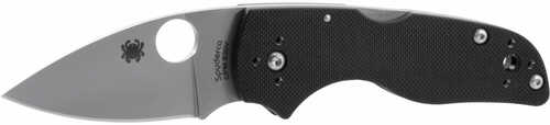 Spyderco Lil' Native Folder 2.47 in Plain Black G-10