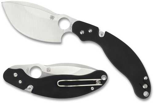 Spyderco Parata Folder 3.46 in Plain Black G-10 Handle