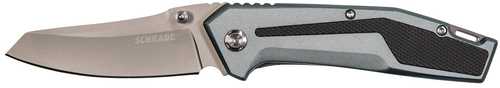 Schrade SCH705 Folder 3 in Bead Blast Blade Aluminum Handle