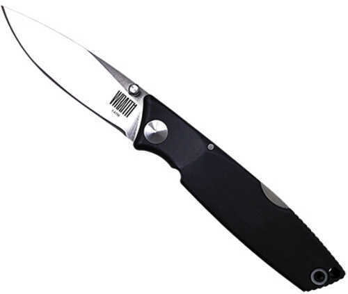 Ontario Knife Company Wraith Lightweight Folding 2.6" Satin Plain Blade Black Plastic Handles