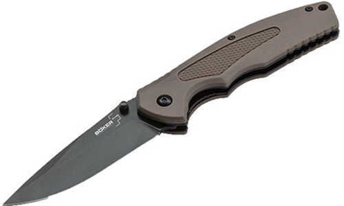 Boker Gemini Assisted 3.5 in Blade Coyote Polymer Handle