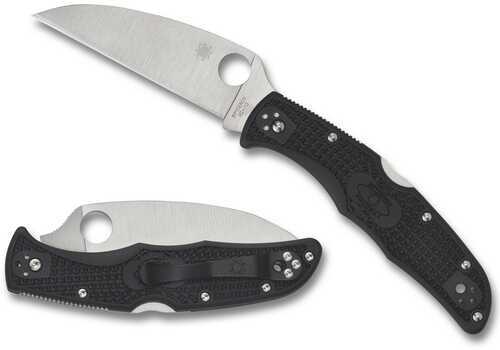 Spyderco C10FPWCBK Endura 4 Wharncliffe 3.78" Vg-10 Stainless Steel Clip Point FRN Lightweight Black Handle Folding