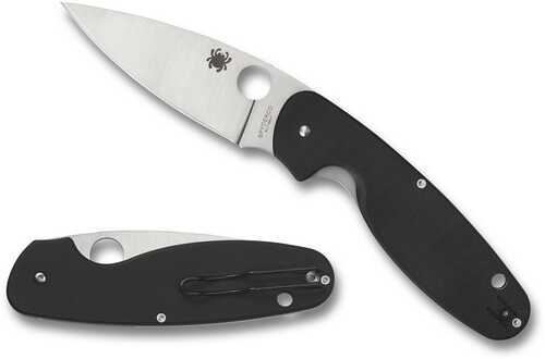 Spyderco Emphasis Folder 3.61 in Plain Blade G-10 Handle