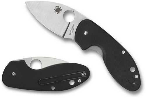 Spyderco Insistent Folder 2.48 in Plain Blade G-10 Handle