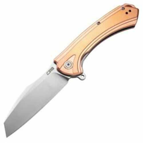 Cjrb Barranca Folder 3.72 In Blade Copper Handle