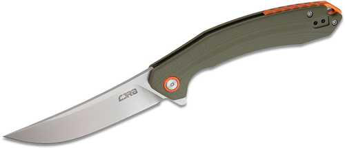 CJRB Gobi Folder 3.50 in Blade Green G-10 Handle