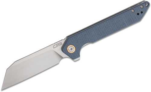 CRJB Rampart Folder 3.50 in Blade Gray G-10 Handle