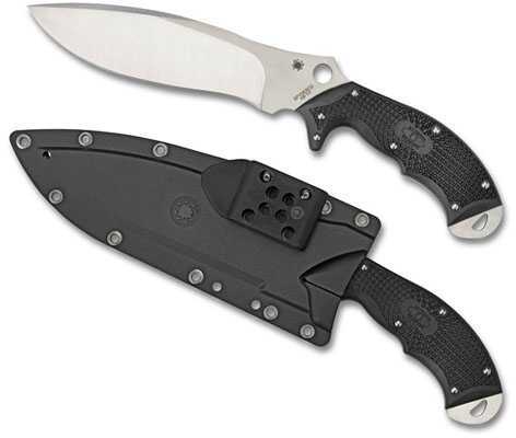 Spyderco Schemp Rock Black FRN Vg-10 Plainedge Knife