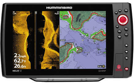 Humminbird Helix 12 Chirp Si GPS KVD