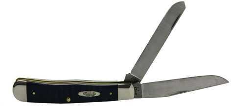 Case American Workman Trapper Pocket Knife With Blue Handle