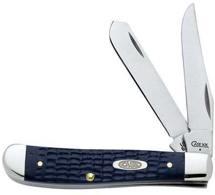 Case 6207 SS Am Workman Blue Mini Trapper Knife