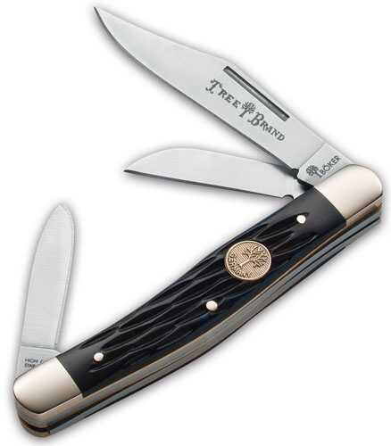 Boker TS Medium Stockman Jigged Black