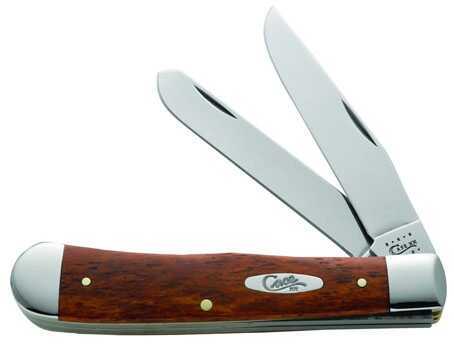 Case Trapper 4-1/8" Pocket Knife With Chestnut Bone Handle