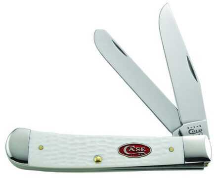 Case 6254 SS White Synthetic Trapper Knife