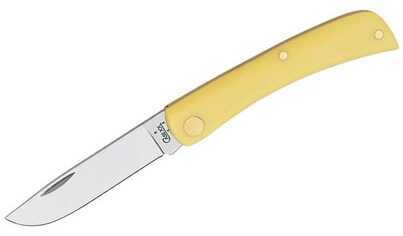 Case Sodbuster Jr Yellow Pocket Knife