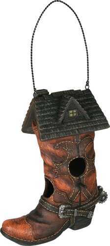 Rep Cowboy Boot Birdhouse Md: 635