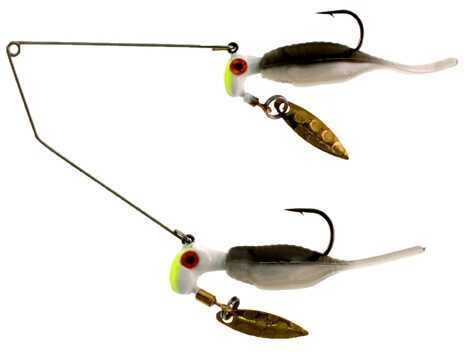 Blakemore Reality Shad Buffet 1-1/2In White/Black (Sushi)