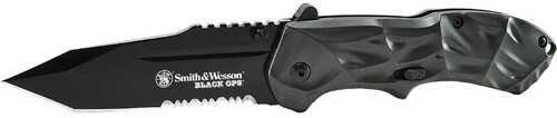 Smith & Wesson 3Rd Gen Black Ops Serrated Tanto Knife Magic