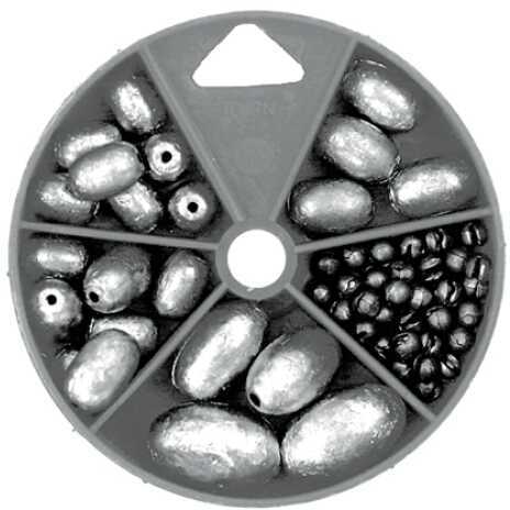 Eagle Claw Sinker Assorted Egg/Split 55Pc