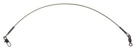 Eagle Claw Wire Leader Black 3Pk 6Inch 20Lb