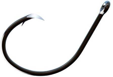 Trokar AP Saltwater Lite Wire Circle Plat Black Non-Offset 8Pk 7/0