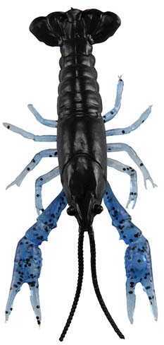 Savage 3D Crawfish 3In 4Pk Black N Blue